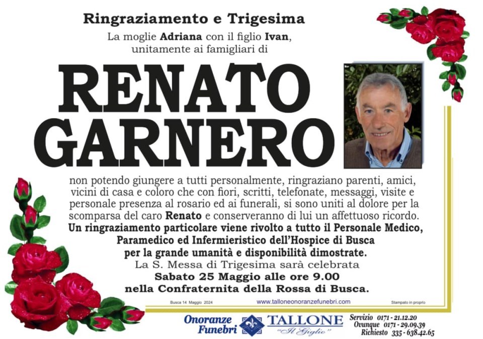 <br />
<b>Warning</b>:  Undefined variable $info in <b>/home/tallone/public_html/ringraziamenti.php</b> on line <b>68</b><br />
Renato Garnero